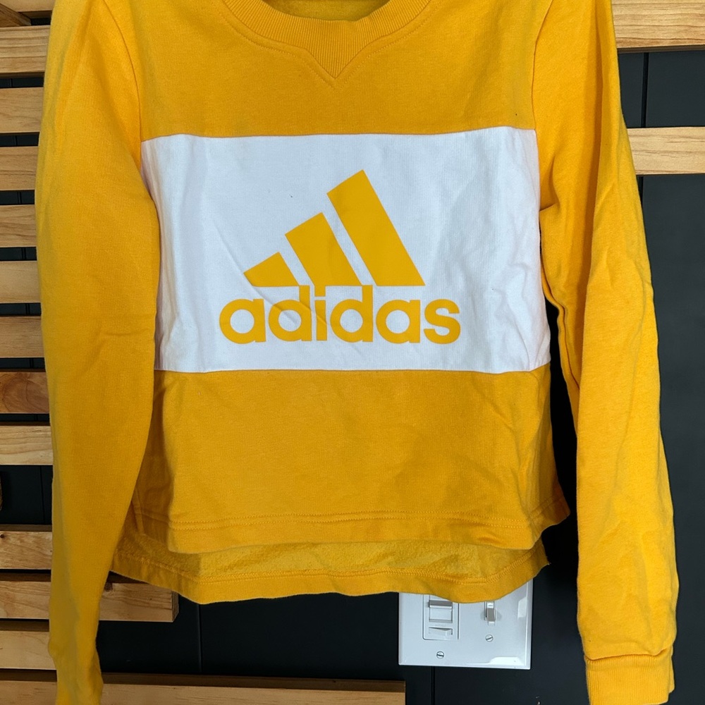 Adidas Yellow Sweatshirt